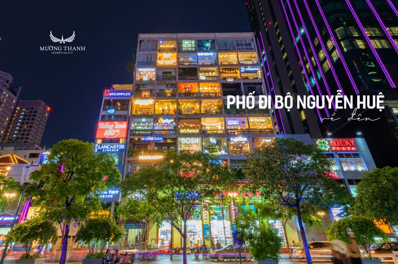 Phố đi bộ Nguyễn Huệ về đêm
